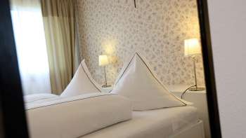 Doppelzimmer im Hotel Weinstube