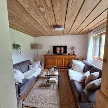 Wohnraum Ferienhaus St. Wendelin