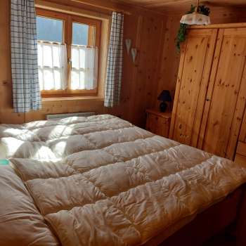 Schlafzimmer Ferienhaus St. Gerold