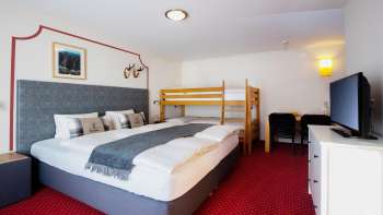Familienzimmer im Hotel Turna