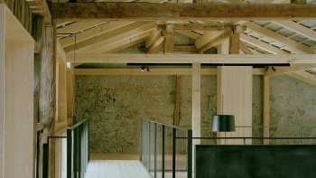 Modern ausgebauter Stalltend