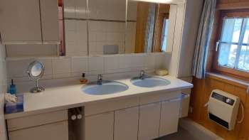 Badezimmer Ferienhaus St. Gerold