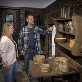 Im Walsermuseum ist das bäuerliche und häusliche Leben der Walsergemeinde eindrücklich dargestellt