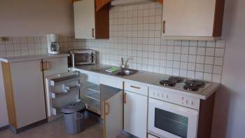Küche Ferienwohnung Fernsicht A