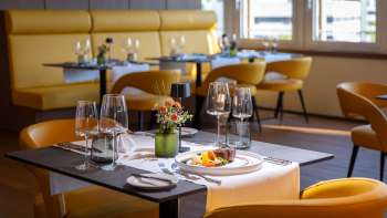 Leckeres Essen in modern-gemütlicher Atmosphäre im Alpin Royal Restaurant