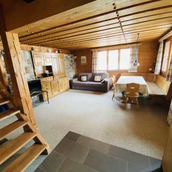 Wohnzimmer Ferienhaus Wisli