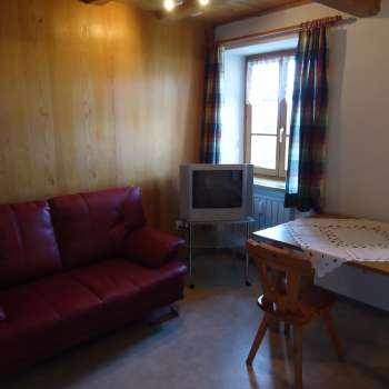 Wohnbereich Ferienwohnung Fernsicht A