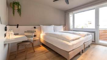 Gemütliches Doppelzimmer im Hotel Giessen
