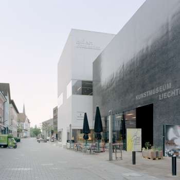 Aussenansicht Kunstmuseum Liechtenstein