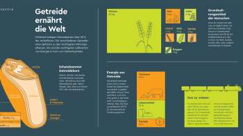 Informationstafel über den Weltacker Balzers