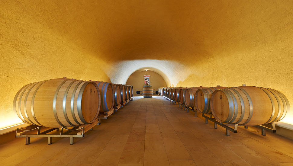 Hofkellerei Wine Barrels