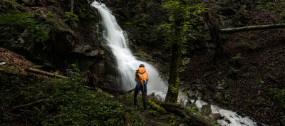 Liechtenstein Weg Nendeln Wasserfall