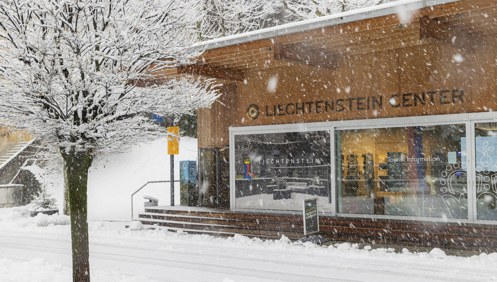 Liechtenstein Center in Winter