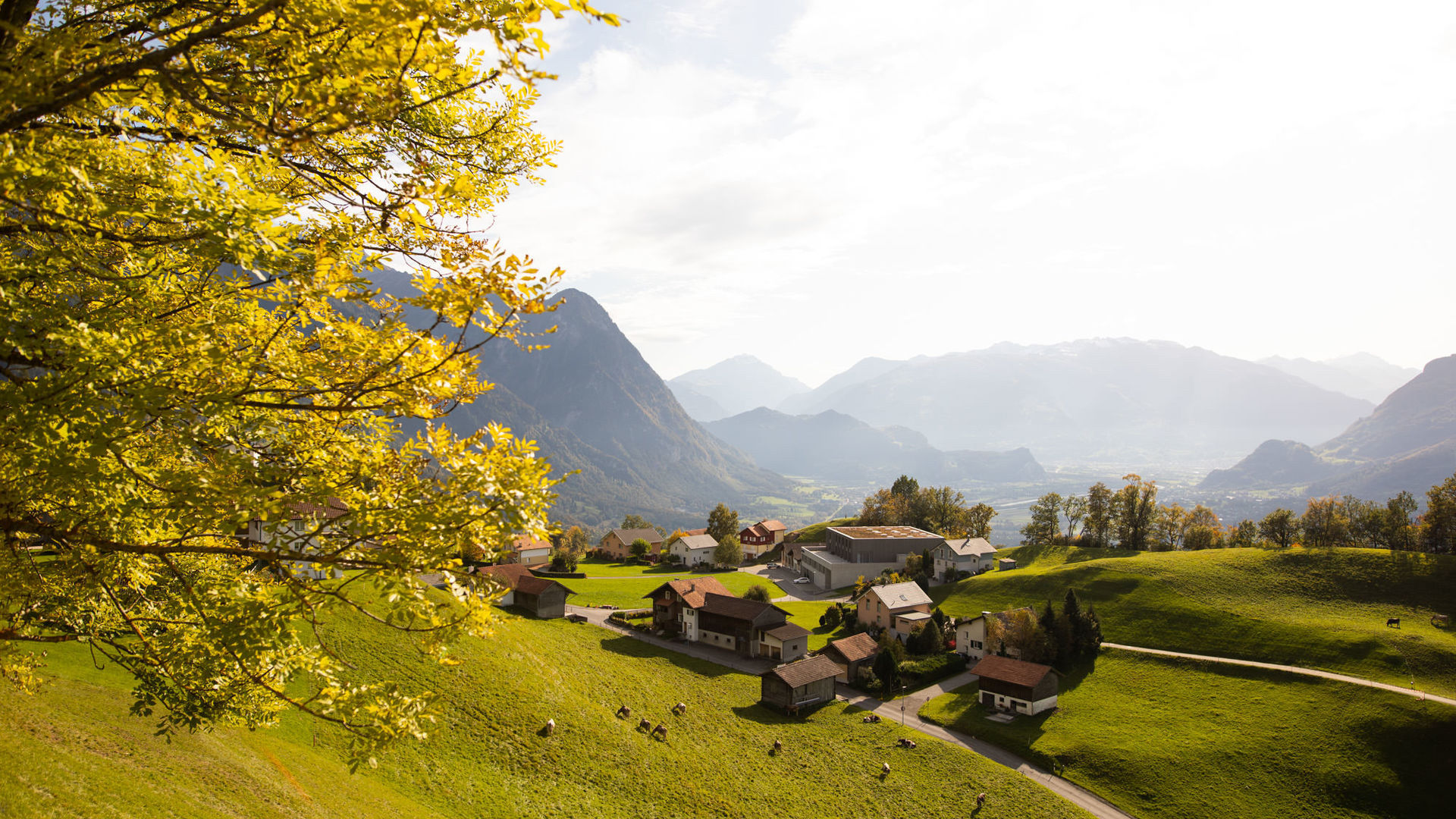 Liechtenstein Weg Triesenberg