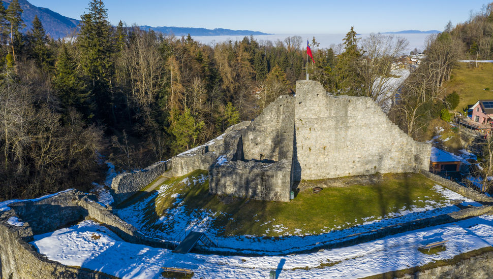 Castle ruins Schellenberg